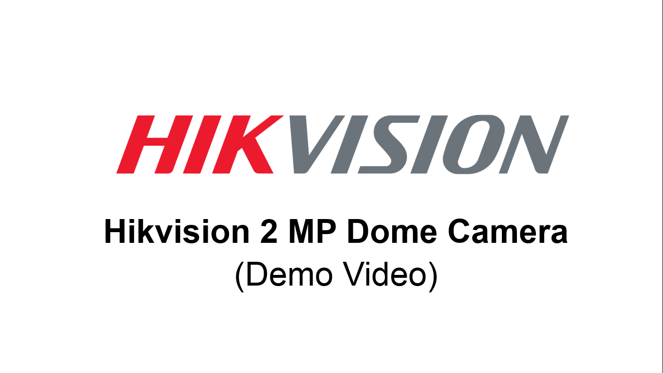 hikvision 2mp dome