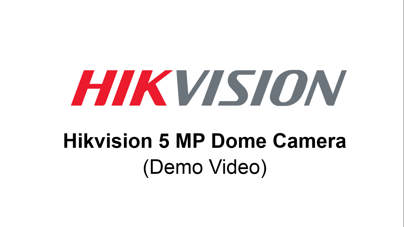 hikvision 5mp dome