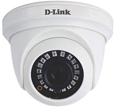 HD 2.4MP CCTV Dome Camera with Alarm Siren function 1x Matrix IR 2x White LED 