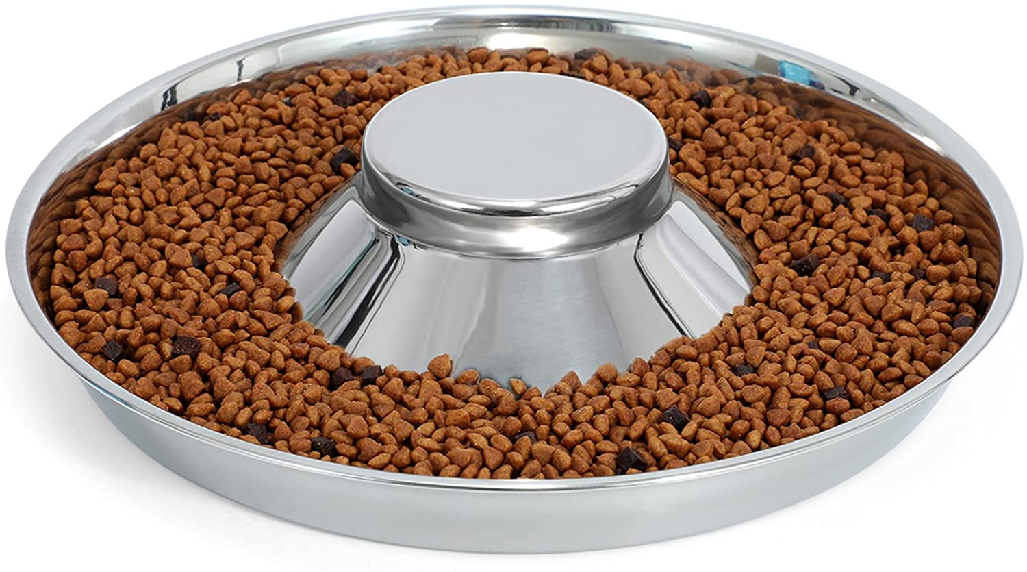 Puppy Bowls, Stainless Steel Puppy Feeder Bowl, Dog Food and Water Weaning  Bowl, Small Dogs, Cats Pets Food Feeding Weaning Bowl for (L Size) 